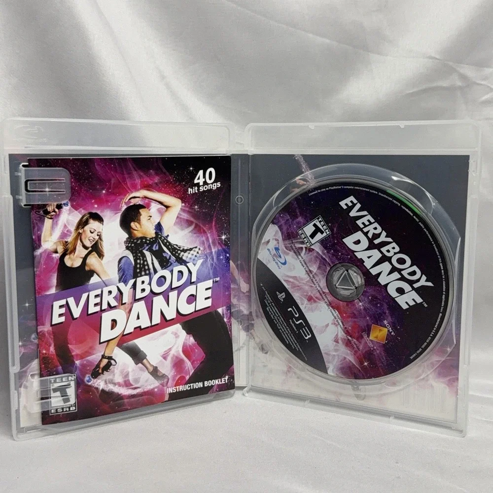 Everybody Dance Sony PlayStation 3 PS3 Game Complete Box Manual Move Required